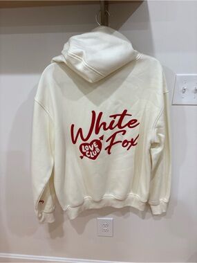 White Fox Boutique Cream Hoodie